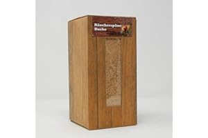 LANDREE Räucherspäne fein, Box 1,5 Liter für Grill, Smoker, Räucherofen (Buche)