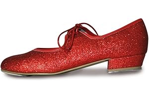 Roch Valley Dorothy Ruby Glitter Tap Shoes
