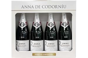 ANNA DE CODORNIU, Cava Brut, Estuche 4 botellas 0.75 L