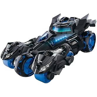 PLUSPOINT 3 in1 Catapult Alloy Racing Motorcycle Pull Back Vehicles Toy Launcher with Light Music Metal Toys for Kids Toys Birthday Gifts for Boys (Ca