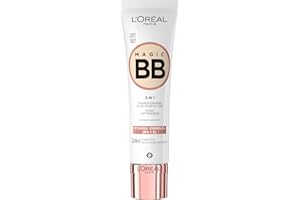 ‎L'OREAL PARIS L'Oréal Paris Przyciemniany krem na dzień, zapewnia nawilżenie i równomierną cerę przez 24 godziny Magic BB Teint, nr 01 Very Light (bardzo jasny), 1 x 30 ml