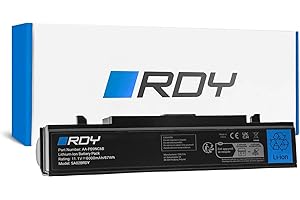 RDY Laptop Battery AA-PB9NC6B AA-PB9NS6B AA-PB9NC6W Notebook Battery for Samsung R519 R530 R540 R580 R780 RV511 R522 NP350V5C NP300E5C NP300E5A RC520 NP3500 E5C EE5C 00V5A (Capacity: 6000mAh 11.1V)