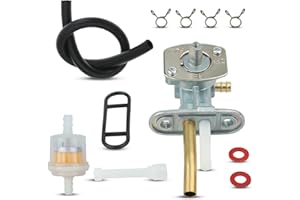 Mtanlo Essence Robinet de Réservoir Robinet Marche,pour arctic cat 250 TTR90 TTR125 TTR225 TTR230 TTR250 YFB250 YFM200 YFM225 YFM250 YFM350 YFM400 YFM600,Commutateur de réservoir de carburant Vavle