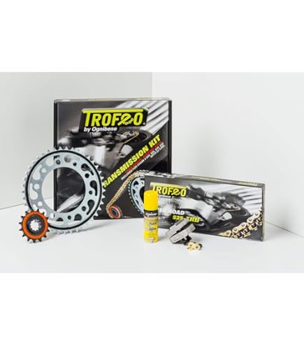 Ricambi Trasmissione Moto Kit Catena Corona Pignone DID Per Yamaha