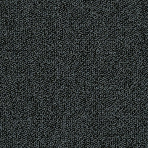 CONTRACT20 DARK GREY Nylon LOOP PILE Heavy Home Office CARPET TILES