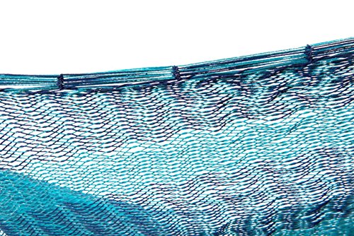 MacaMex MA-00247 Hängematte, Mexikanische Netzhängematte Familienhängematte XXL 4 Personen 300 kg, 410 x 300 x 150 cm, caribe - 6