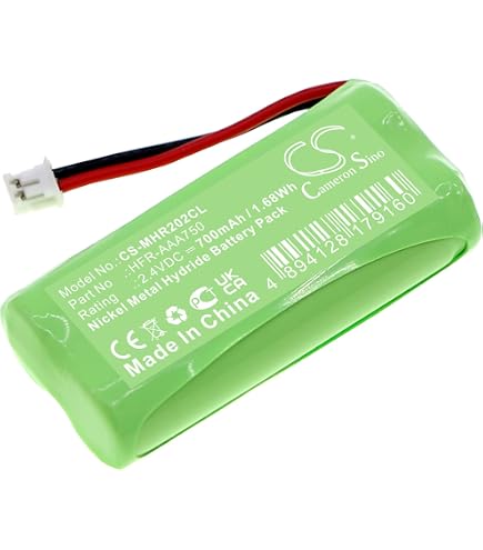 Batterie 600mAh TECHTEK Compatible IKUSI 2303692 - ATEX T70 TM70 Ni-MH 4.8V