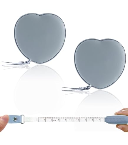 Metro A Nastro Retrattile - Set 6 Pezzi, Doppia Scala CM/Pollici, Con Portachiavi, Per Cucito E Misurazioni - Foto 7