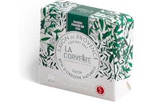 La Corvette - Savon de Noël "Sapin" - 97% origine naturelle - Fabrication Artisanale à Marseille - 100g
