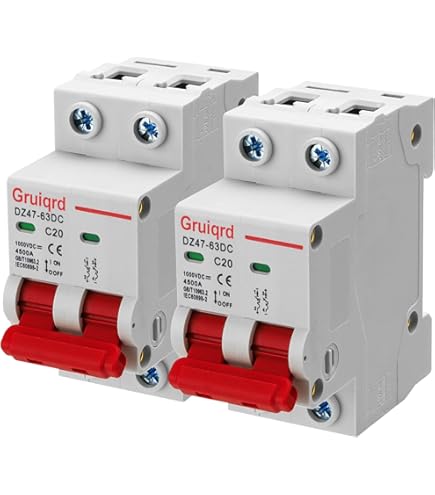 Pv Kit Einbau 25A 2 Polig Dc Trenner & 20A 3 Polig Ac Trenner