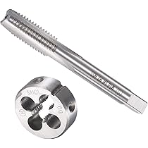 TOP-VIGOR Ensemble Tarauds Et Filières Métriques M12 X 1 Mm, Tarauds à