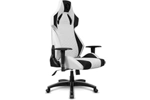 EMPIRE GAMING – Racing 900 Silla Gaming Sillón de Despacho Gamer - Asiento Ergonómico Cojín Lumbar Integrado – Respaldo Reclinable Apoyabrazos Regulable – Semipiel Negro