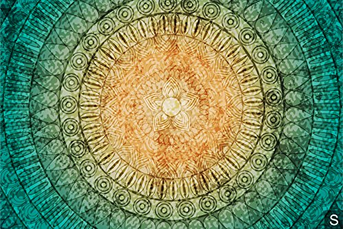 Fototapete Vlies Wand Mandala- Tapete Tapeten Fototapeten Für Wohnzimmer FDB294 (S – 330 x 220 cm) - 2