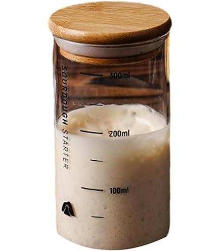 Kit Barattolo Lievito Madre 730ml - Con Termometro, Raschietto E Accessori Per Panificazione - Foto 8