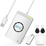 Lettore usb2.0 Scrittore di Smart Card ACR122U RFID Compatibile PC/SC 424 Kbps Supporta ISO 14443 A&B Mifare Felica e 4 Tipi 