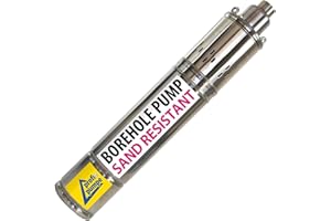 AMUR Well Pump Sand Compatible DEEP Well Pump 4 "750Watt Submersible Pump Well Pump Screw-Star 750-4 Screw Pump