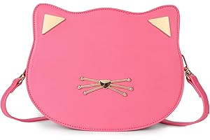 Gladdon borsa ragazza, borsetta ragazza, borsetta tracolla donna piccola,borsa a tracolla da donna con orecchie di gatto, borsa da gatto per ragazze regalo