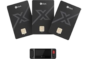 ​​Ellipal X Card Pack mit 3 Stück – Luftgekoppeltes Crypto Cold Wallet mit Starter-Zubehörset, Sichere Offline-Aufbewahrung für Bitcoin, Ethereum, NFTs & über 10.000 Token​