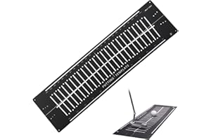 Mele Links Golf 10ft Putting Mats Alignment Aid Training Green Putter Swing Trainer Anti-Slip Golf Training Aid Indoor Outdoor for Golfer Sports Practice Mat