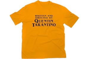STYLETEX23 Written and Directed by Quentin Tarantino Fan T-Shirt