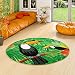 Produktbild Pergamon Designer Teppich Faro Tropical Tukan Grün Rund in 3 Größen