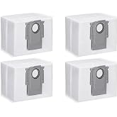 Compatible with Roborock S8+ S8 Pro Ultra,S7 Maxv Ultra S7 MaxV Ultra S7 Pro Ultra Models compatible Dust bag-4 Pieces