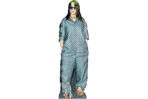 STAR CUTOUTS CS824 Life Size Cut Out Billie E Green Hair with Free Mini Table Top Standee Height 163cm