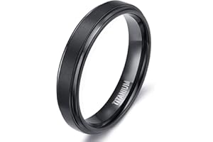 Zakk Anillo para hombre y mujer, titanio, anillos de compromiso, alianzas de boda, alianzas de boda, alianzas de boda, alianzas de boda, alianzas