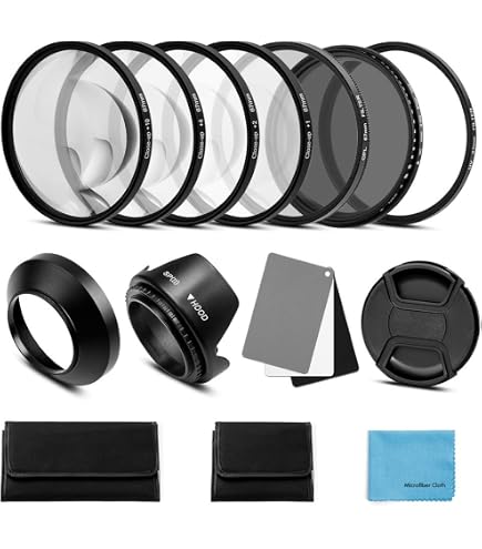 Filtres Photo Ilford 1762628 | Set De 12 Filtres 8,9x8,9cm | Contrast Camera Filter