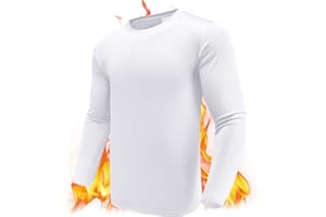 Boyzn Men's 1, 3 or 5 Pack Performance Long Sleeve T-Shirts, Quick Dry UPF 50+ Sun Protection Shirts, Moisture Wicking Sports Long Sleeve Running Tops, Athletic Gym Workout Shirts for Fishing Running