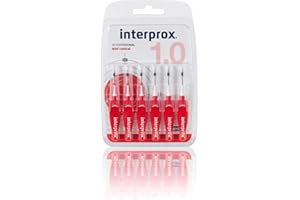 Interprox 4G szczoteczki interdentalne czerwone miniconical 6 sztuk w opakowaniu