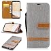 Produktbild jbTec® Flip Case Handy-Hülle Book #M41 zu Samsung Galaxy S8/Plus - Handy-Tasche Schutz-Hülle Cover Handyhülle Bookstyle Booklet, Farbe:Grau, Modell:Galaxy S8 / Duos/SM-G950
