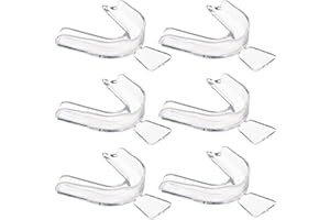 LFCFBH 6PCS Teeth Whitening Mouth Trays Set, Gum Shield for Grinding Protecting