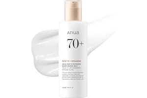 ‎ANUA ANUA Rice 70 Intensive Feuchtigkeitsmilch, Lotion für tiefe Hydratation und Pflege, strahlende Glasskin, Reiswasser, Niacinamide, Ceramide, leicht, koreanische Hautpflege, 150ml/5,07fl.oz.