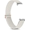Tobfit Nylon Single Loop Elastic Watch Strap Compatible With Fitbit Inspire/Inspire 2/HR Smart Watch, Removable Sport Belt for Men and Women (Watch Not Included)