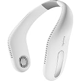 Lifelong Neck Fan with Twin Turbine | 360° Hands-Free Cooling with 70 Air Outlets | 3.8W BLDC Motor, 1600mAh Battery, Type-C 