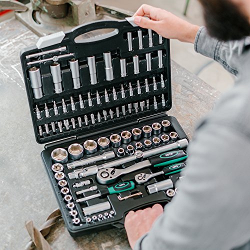 Juego de 110 vasos para llave de carraca 1/2