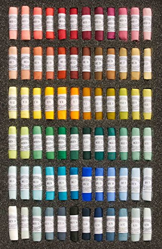 Unison Colour Soft Pastels Hand Made Starter 72 set