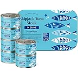 by Amazon Tonno intero al naturale, 6 x 195g