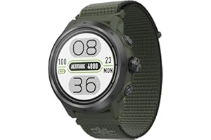COROS APEX 2 Pro Zegarek GPS na zewnątrz, 1,3" szafirowy tytan, bateria 30 dni, GPS o podwójnej częstotliwości, nawigacja, mapy offline, monitor tętna, śledzenie snu, bieganie-zielony