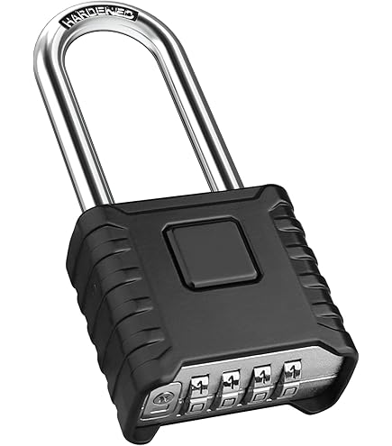 Lucchetto A Combinazione 4 Cifre - Per Armadietti, Palestra, Scuola, Ufficio, In Lega Di Alluminio, Antifurto - Foto 5