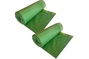 WELL HOME MOBILIARIO & DECORACIÓN 60 sacs poubelles à fermeture automatique d'une capacité de 40l chacun