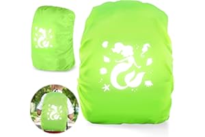 ARONRAVE Regenschutz Schulranzen, Regenschutz Rucksack Schulranzen Regenschutz Step by Step Regenschutz Regenüberzieher Schulranzen für Jungen Mädchen Kinder