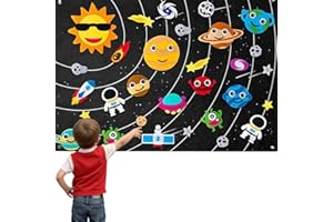 BEBEVOGUE Montessori STEM - Lavagna da parete per bambini (1-5 anni), gioco educativo prescolare, regalo di compleanno