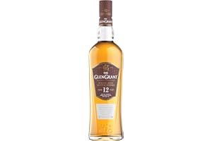 The Glen Grant - Single Malt Scotch Whisky Scozzese, 70cl, Invecchiato 12 Anni, Astucciato, 43% Vol