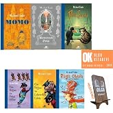 Momo - Bitmeyecek &Ouml;yk&uuml; - Dilek Şurubu - B&uuml;y&uuml; Okulu - Cim D&uuml;ğme 1-2 / 6 kitap set - Michael Ende