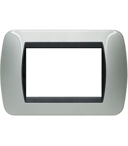 Vidoelettronica® – 5 Soportes Para Módulos 3/4/7 Compatibles Con Bticino Living International (3 Módulos)