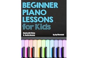 Beginner Piano Lessons for Kids Book: with Online Video & Audio Access