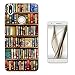 Produktbild 000004 - Vintage Library Look Books Shelves Design BQ Aquaris X / X PRO 5.2" Fashion Trend Silikon Hülle Schutzhülle Schutzcase Gel Rubber Silicone Hülle