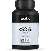 Bulk Bacopa monnieri Capsules, 350 mg, 90 Capsules | 90 Dosage